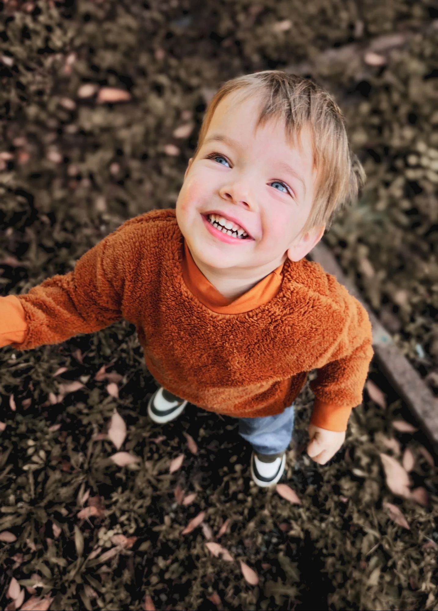 Sweat bébé moumoute caramel- prototype- 6 mois – Image 2