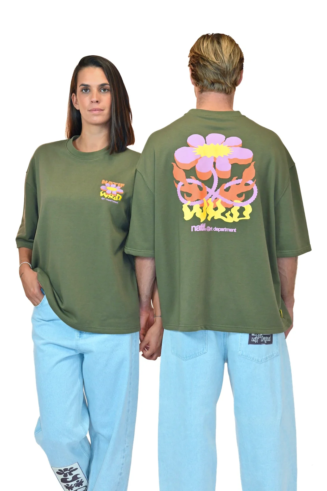 T-Shirt Wild Flower (Loose) – Image 3
