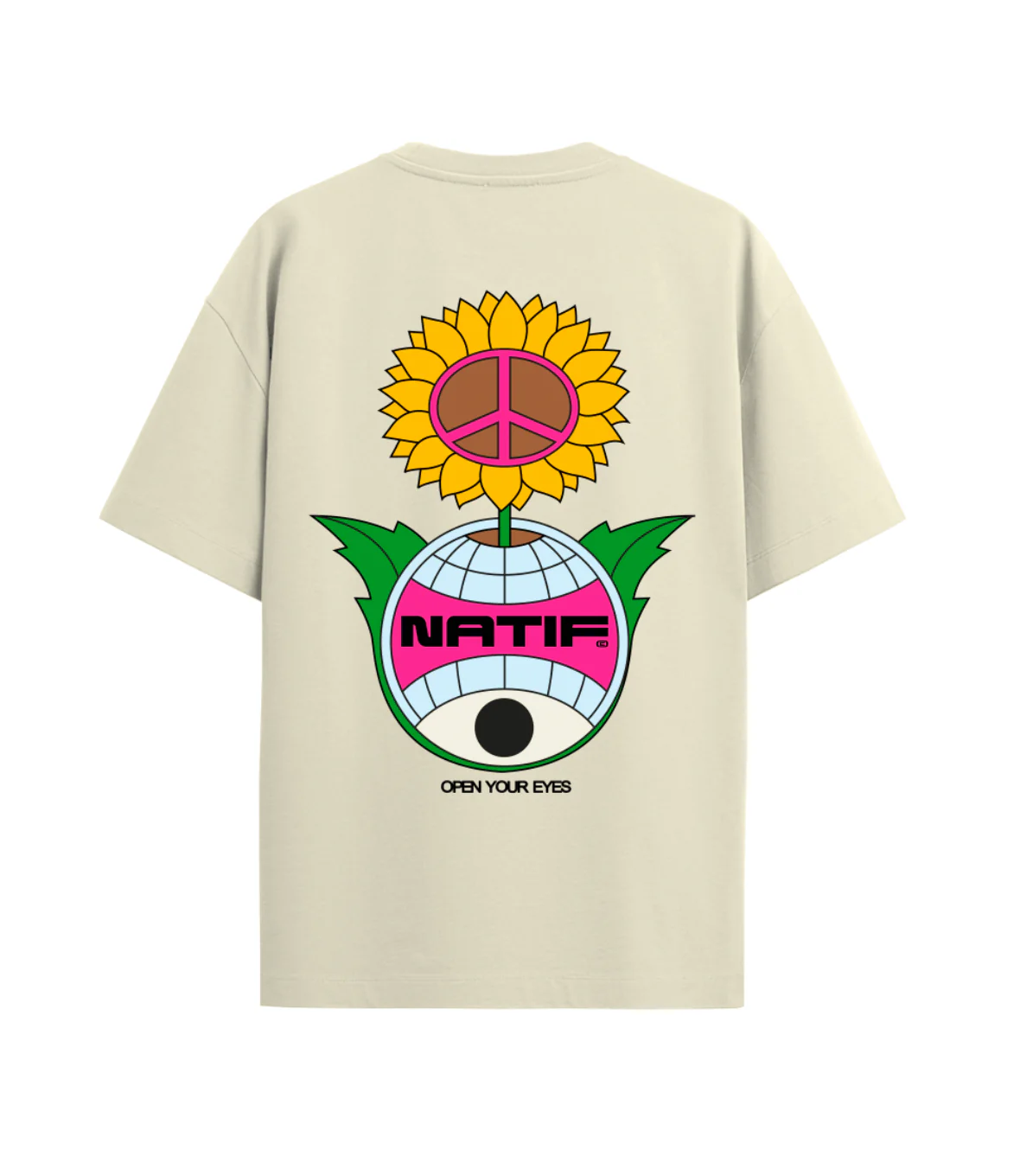 T-Shirt Flower Peace (Loose) – Image 2