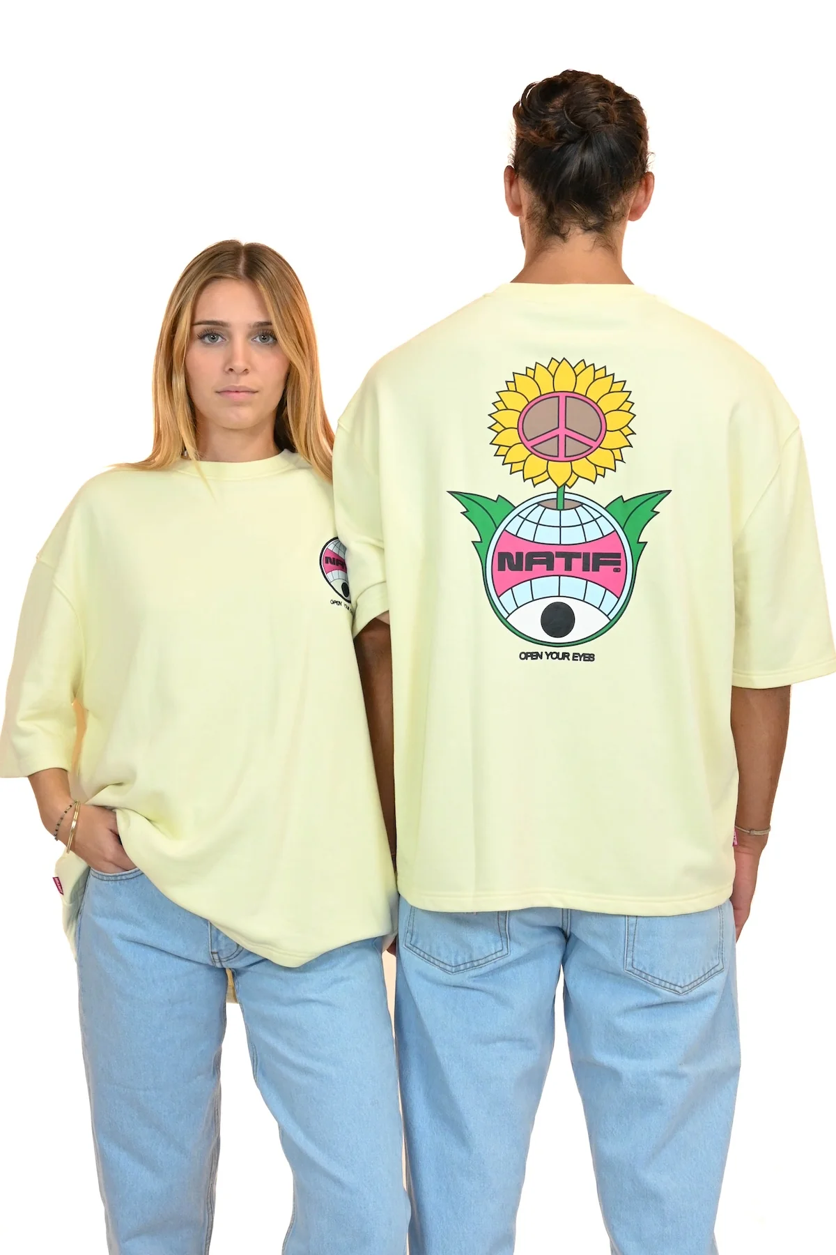 T-Shirt Flower Peace (Loose) – Image 5