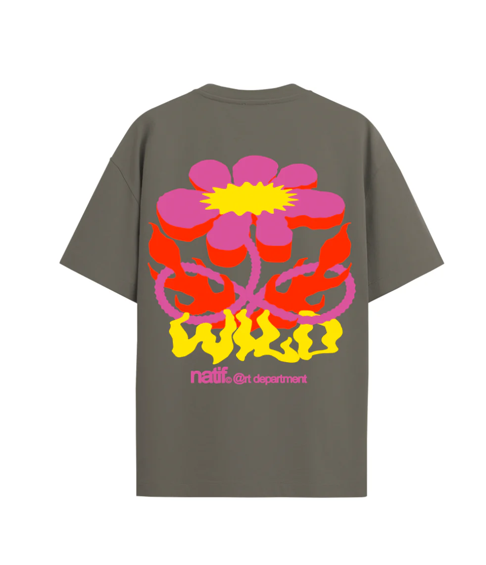 T-Shirt Wild Flower (Loose) – Image 2