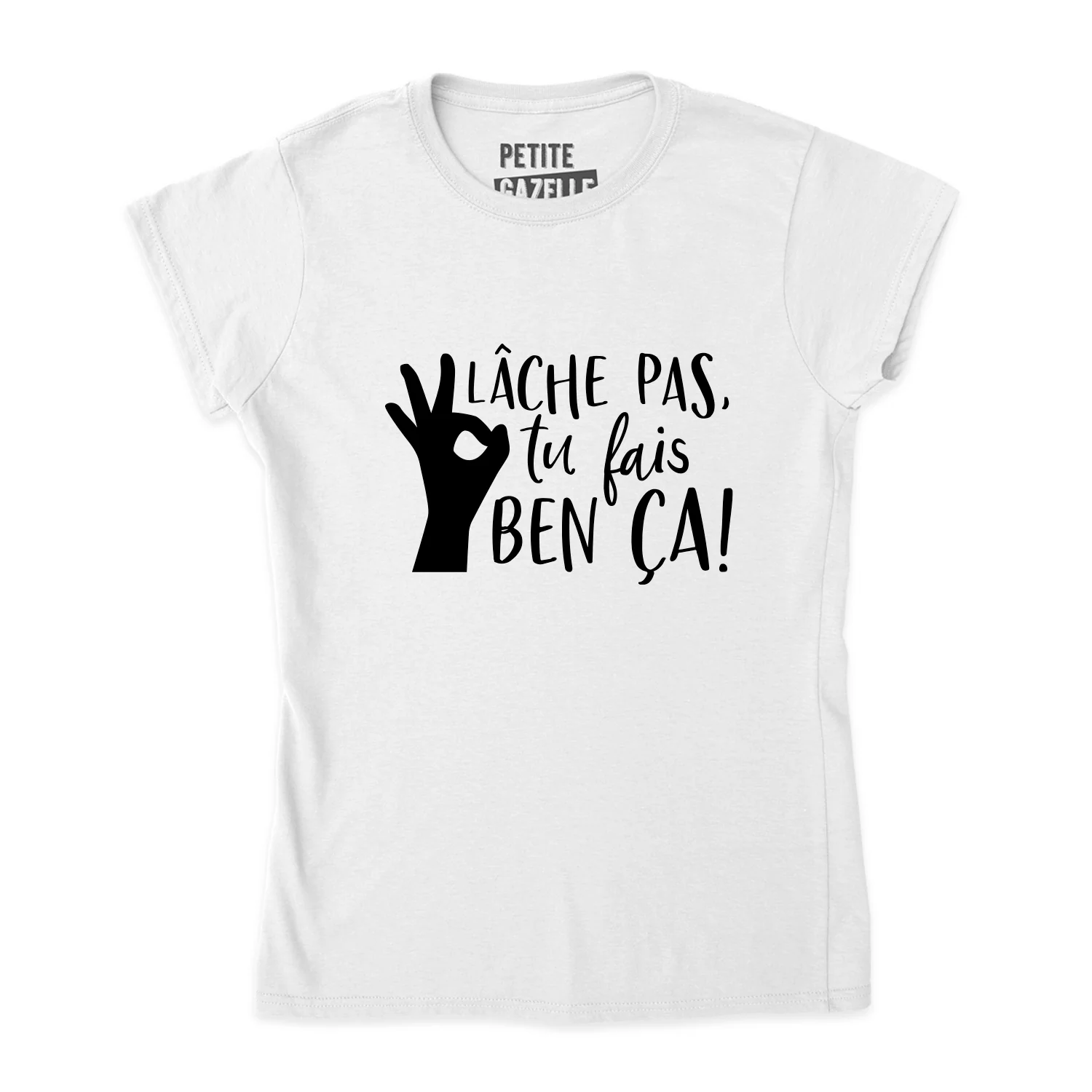 TSHIRT AJUSTÉ | Lâche pas – Image 4