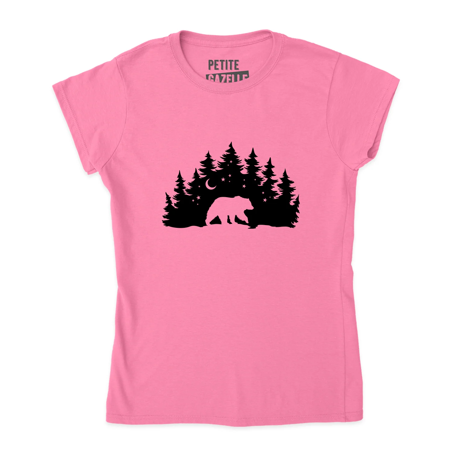 TSHIRT AJUSTÉ | Ours sous les étoiles – Image 5