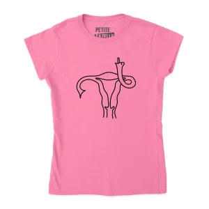 TSHIRT AJUSTÉ | Uterus fâché qu'on se mêle de ses affaires