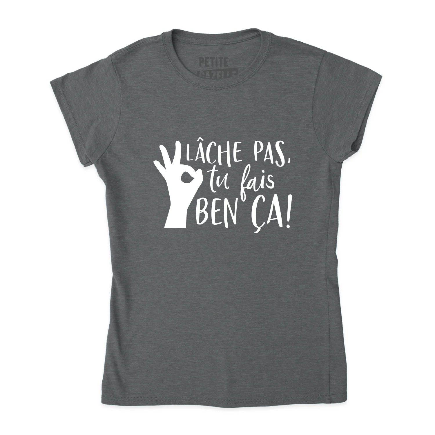 TSHIRT AJUSTÉ | Lâche pas – Image 3