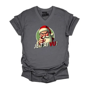 TSHIRT COL en V | Je t'ai vu !