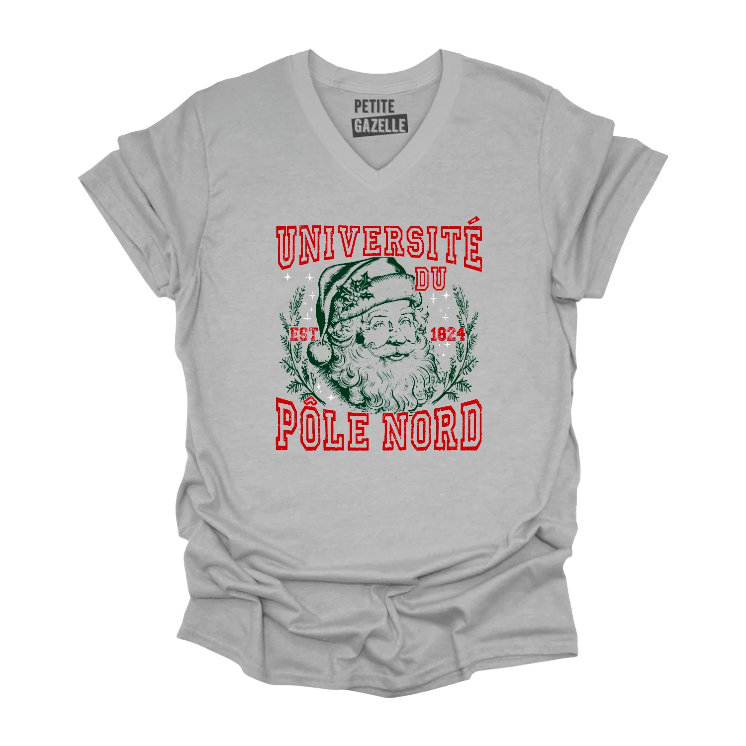 TSHIRT COL en V | Université du Pôle Nord