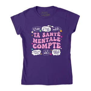 TSHIRT AJUSTÉ | Ta santé mentale compte