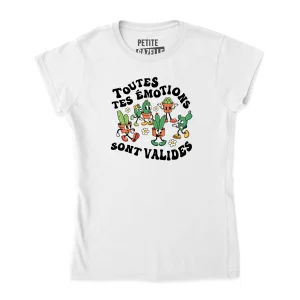 TSHIRT AJUSTÉ | Toutes tes émotions sont valides