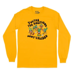 T-SHIRT À MANCHES LONGUES | Toutes tes émotions sont valides