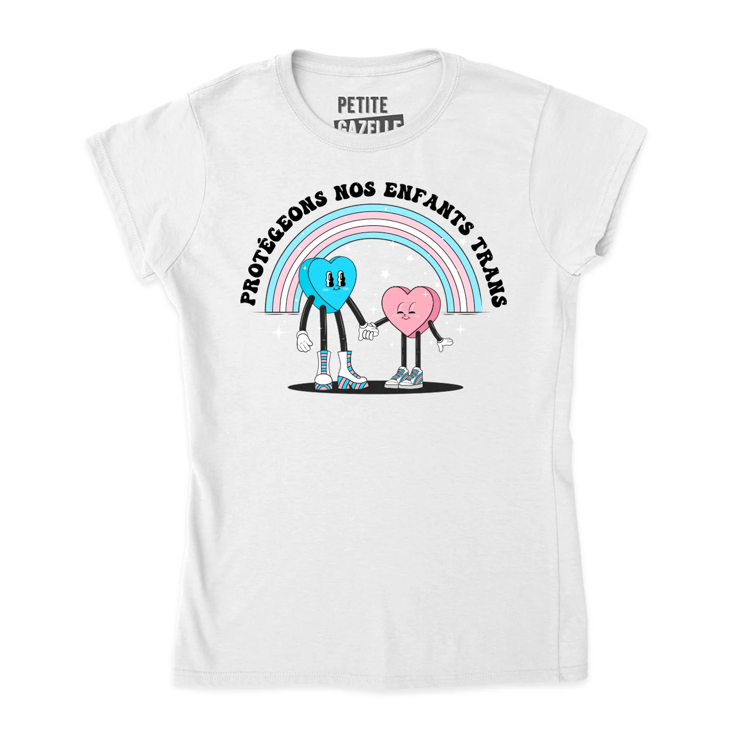 TSHIRT AJUSTÉ | Protégeons nos enfants trans – Image 7