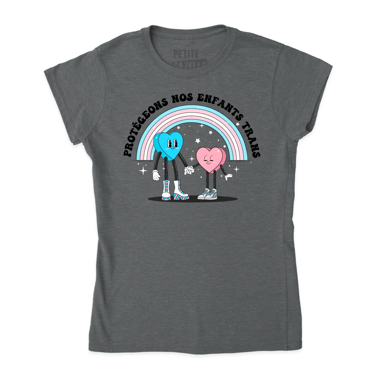 TSHIRT AJUSTÉ | Protégeons nos enfants trans – Image 2