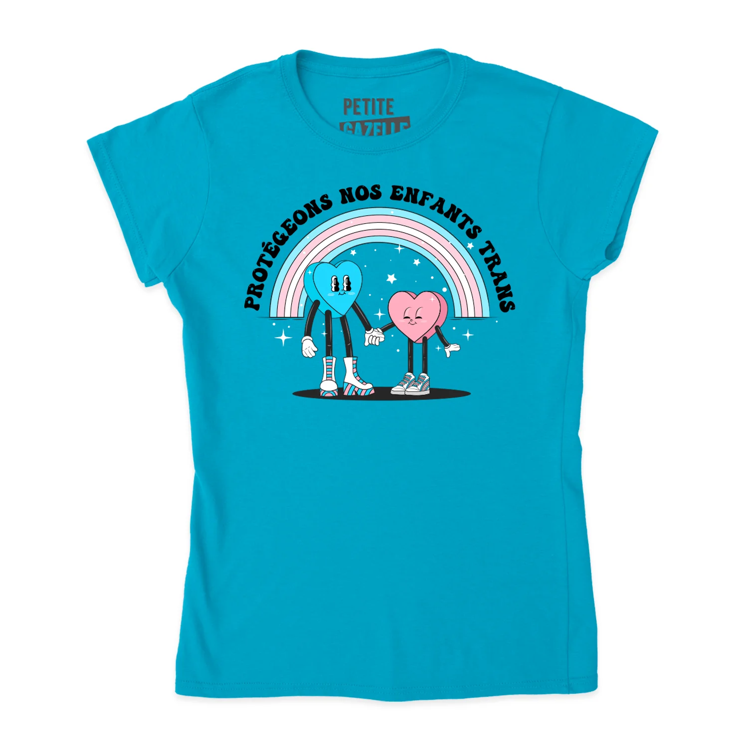 TSHIRT AJUSTÉ | Protégeons nos enfants trans – Image 5