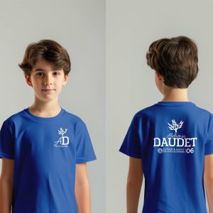 TEE-SHIRT AUGUSTCollège Alphonse Daudet