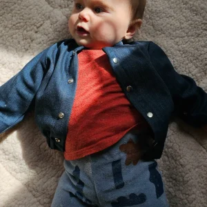 Veste en jean bébé et enfant