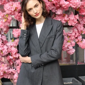 Veste Louise - Gris Foncé Chambord