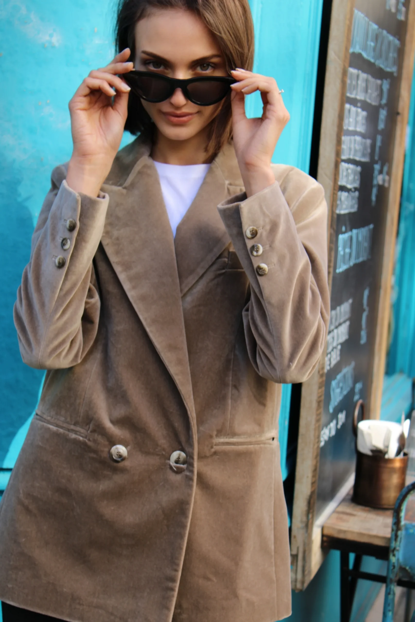 Veste Louise - Gris St Michel – Image 4