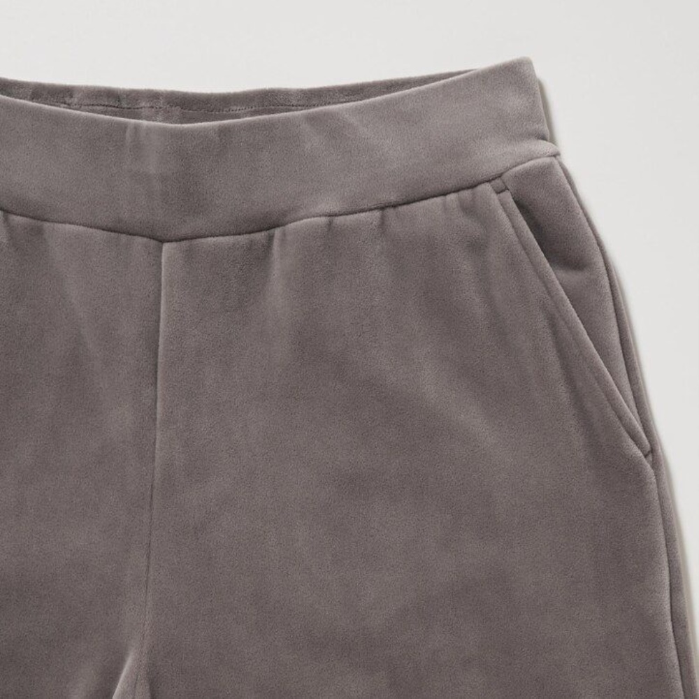 Pantalons Uniqlo Ultra Stretch Smooth Femme Bleu R6325084 – Image 4