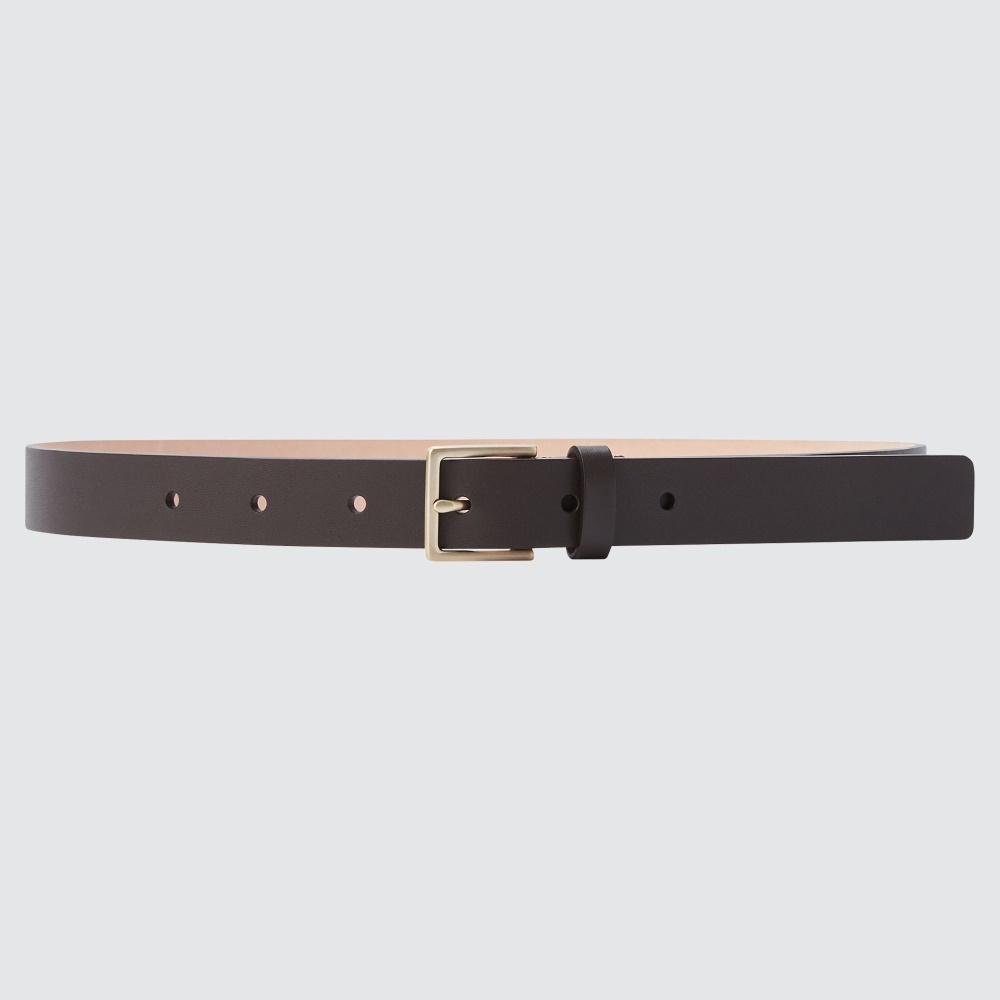 Ceintures Uniqlo 2021 Season Femme Marron Foncé H6759382