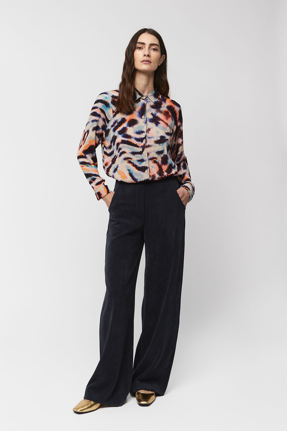 Chemisier Imprimé fluo