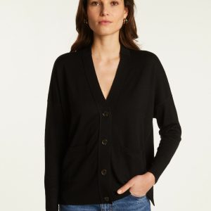 Gilet Mérinos Marine