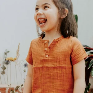 T-shirt bébé et enfant CANNELLE