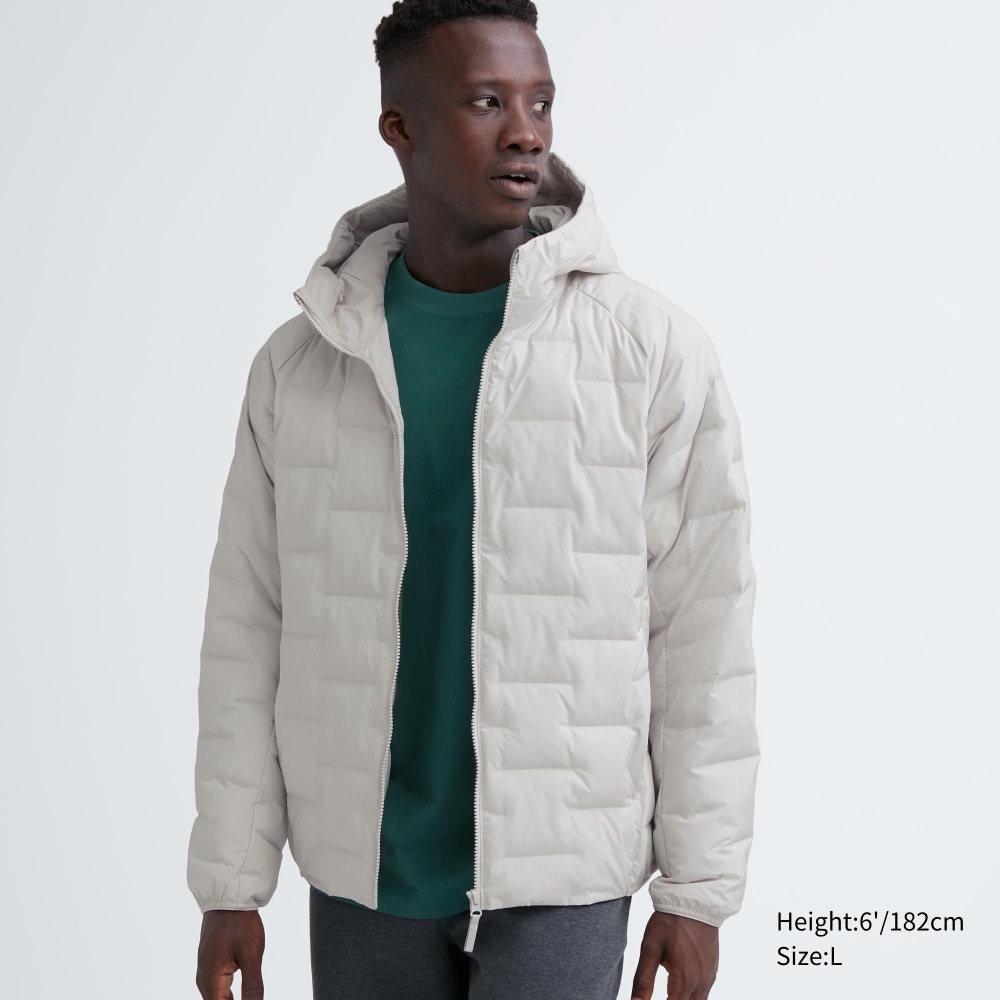 Parka Uniqlo Warm Rembourré Parka Homme Blanche Y4275130