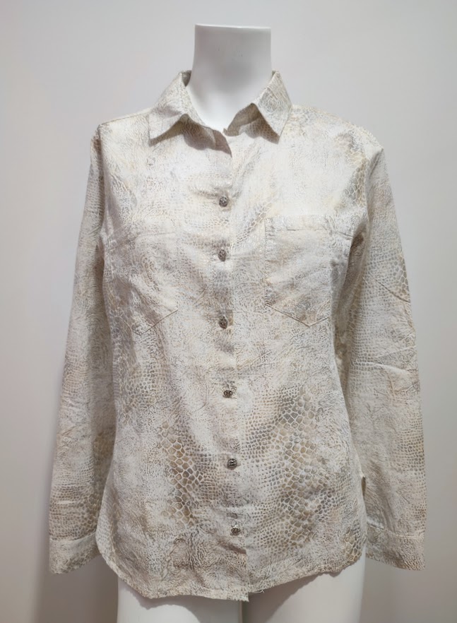 Chemisier imprimé Reptile