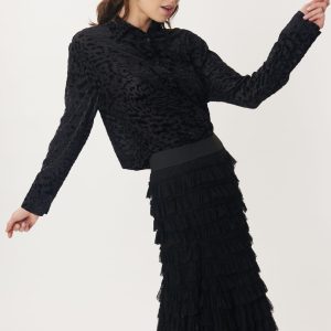 Chemisier Noir Habillé