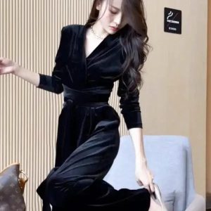 Combi Pantalon Velours