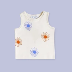 Debardeur bébé et enfant FLOWERS