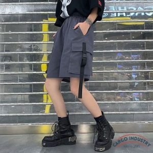 Short Cargo Femme Long