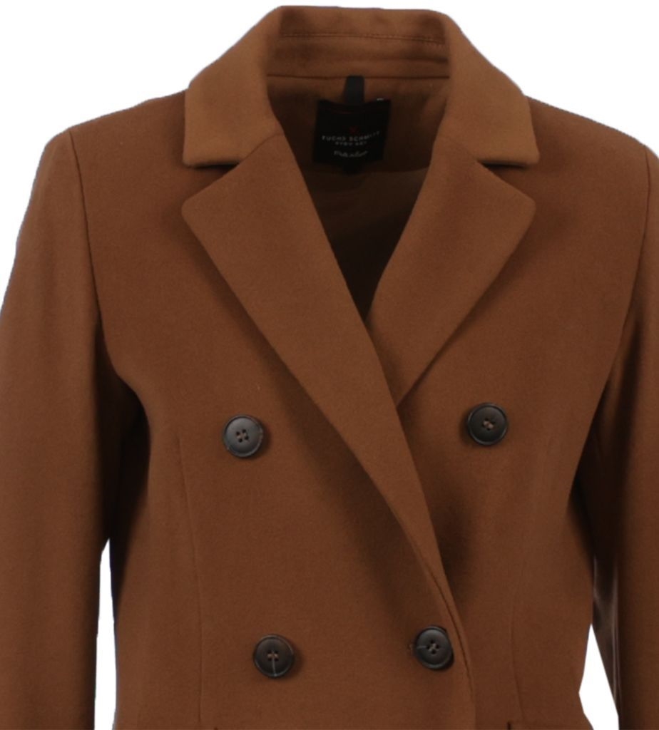 Manteau Laine et Cachemire Camel