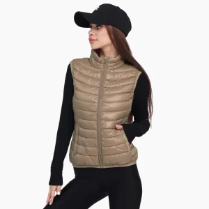 Gilet Matelassé Cannelle Sport