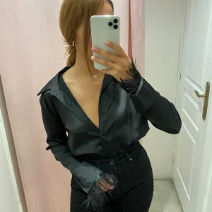 Chemise Cheraz plumes