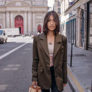 Veste oversize Mathilde - Kaki Foncé Strasbourg