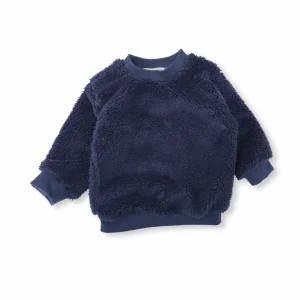 Sweat bébé moumoute caramel- prototype- 3 ans