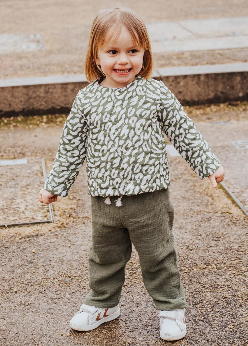 Pantalon pour bébé et enfant KAKI – Image 2