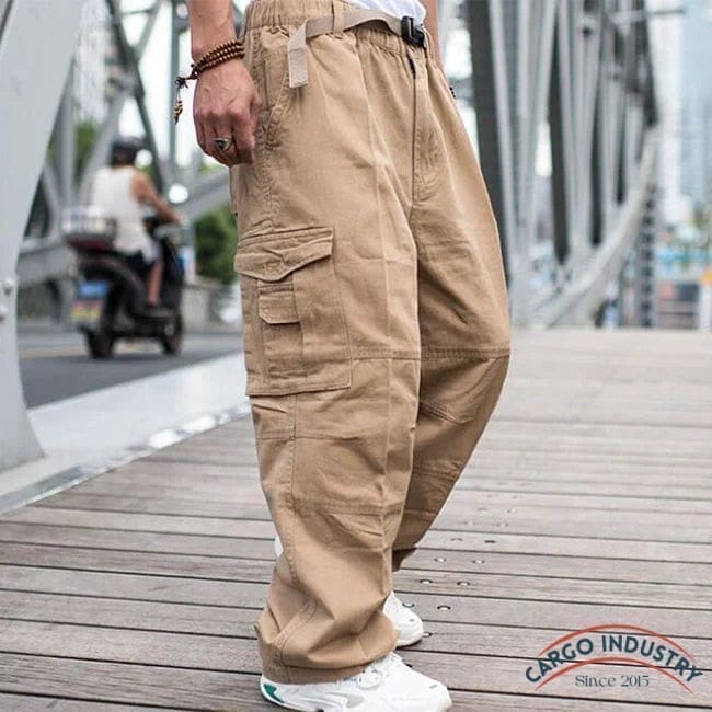 Pantalon Cargo Homme Ample Bagstreet – Image 4