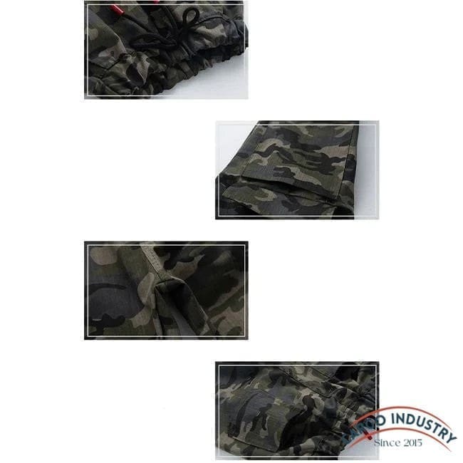 Pantalon Cargo Fille Jogger Camouflage – Image 5