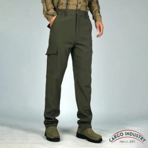 Pantalon Cargo Droit Vintage Classique