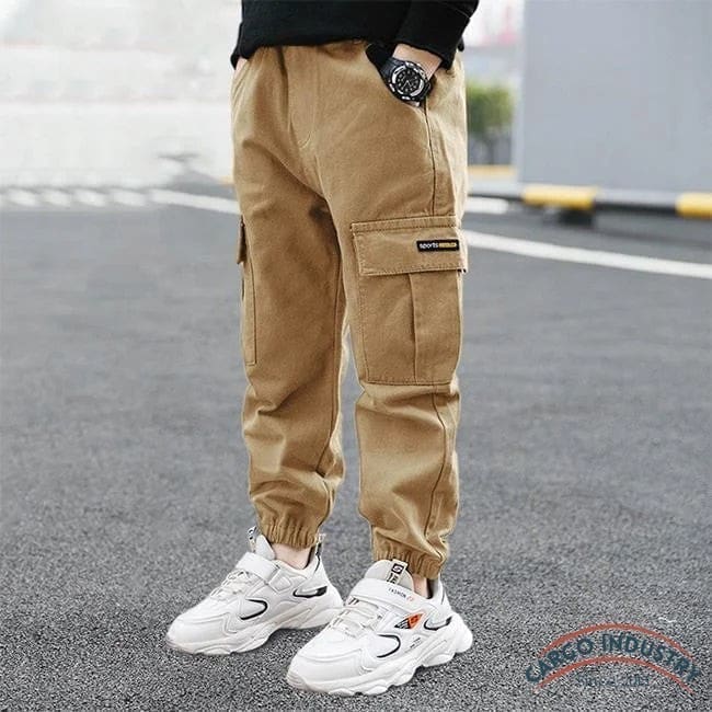 Pantalon Cargo Garçon Souple – Image 4