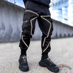 Pantalon Cargo Ligne Réfléchissante