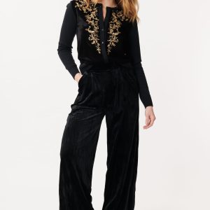 Pantalon Habillé Velours