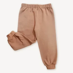 Pantalon jogging bébé et enfant Pêche