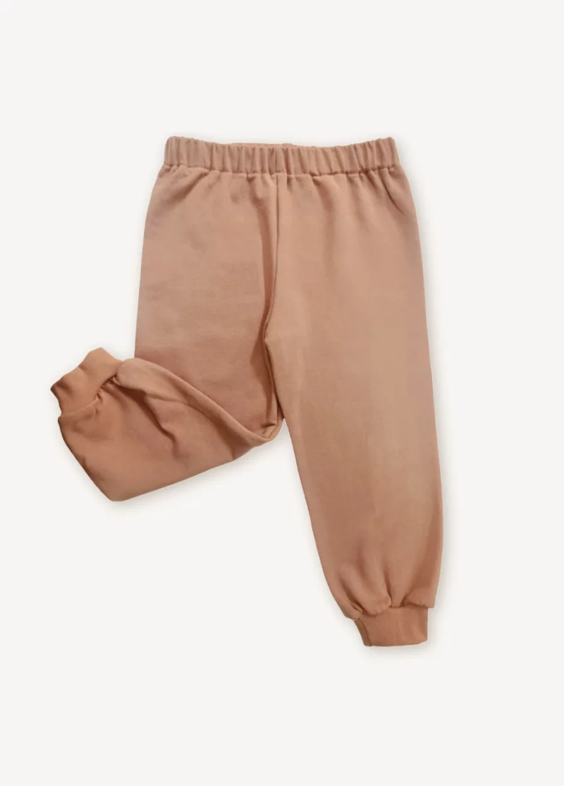 Pantalon jogging bébé et enfant Pêche