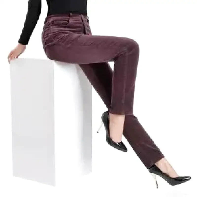 Pantalon Velours Slim Femme – Image 3