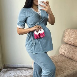 Pyjama Cache Cœur Manche Courte