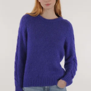 Pull Mohair Bleu