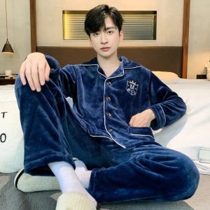 Pyjama velours pour homme